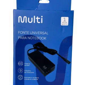 CARREGADOR UNIVERSAL NOTEBOOK AUT 65W