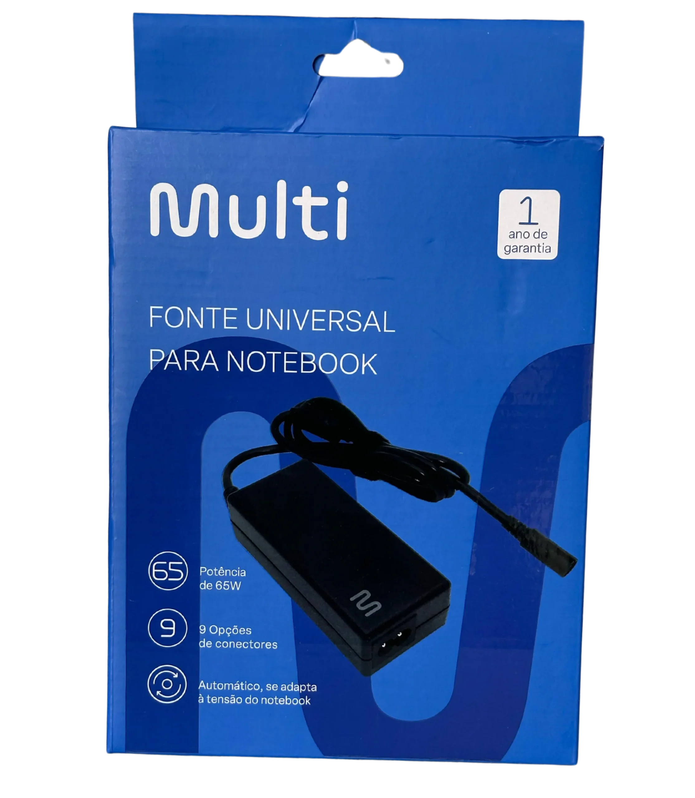 CARREGADOR UNIVERSAL NOTEBOOK AUT 65W