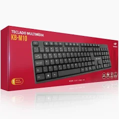 TECLADO  USB MULT KB-M10BK PRETO C3T