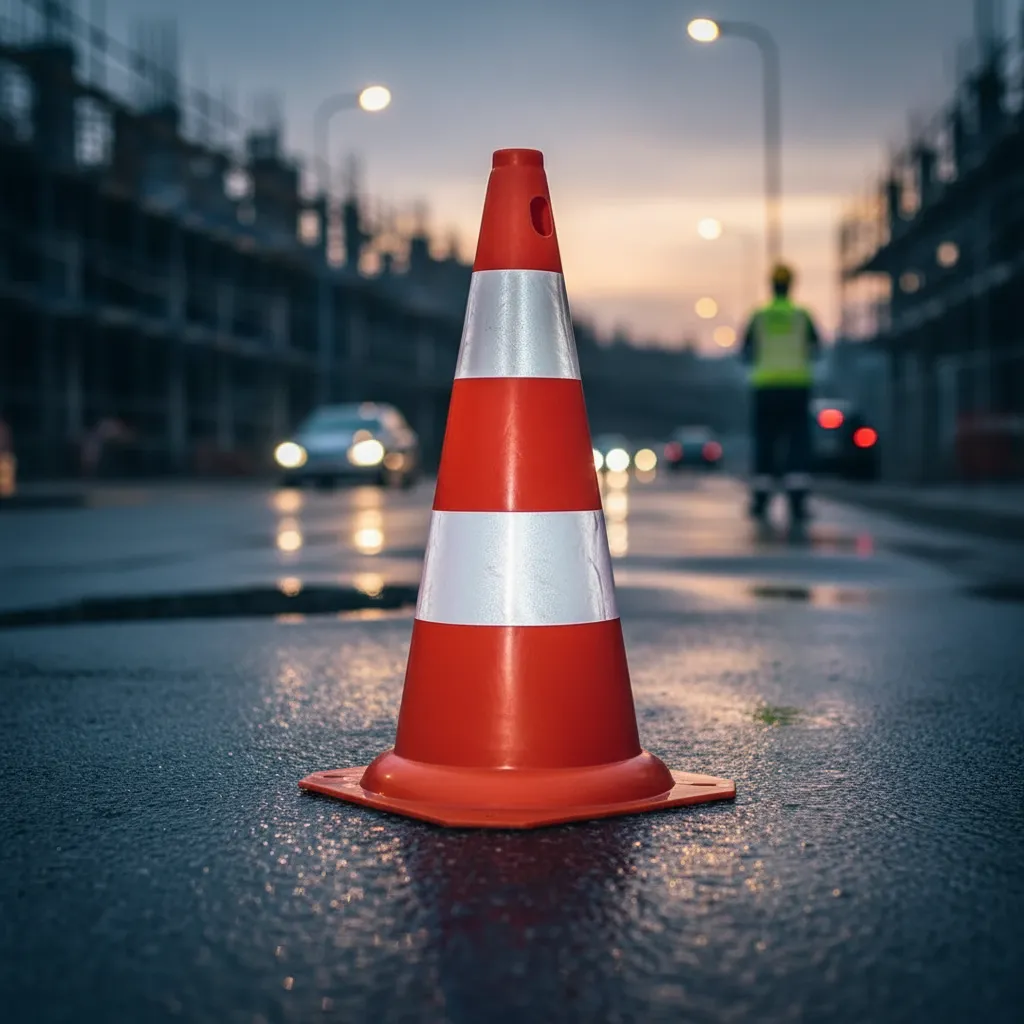 CONE DE SINALIZAÇÃO REFLETIVO - Imagem 3