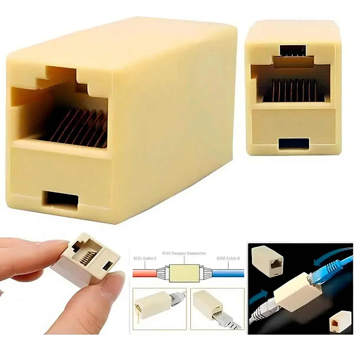 CONECTOR EMENDAS RJ45 - Imagem 5
