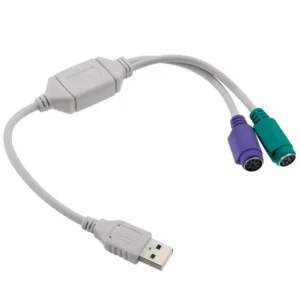 USB A MACHO X MINI DIN FÊMEA 2X