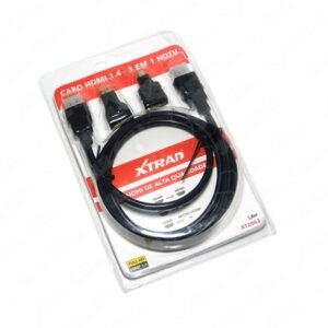 CABO HDMI 1.4 - 3 EM 1 HDTV