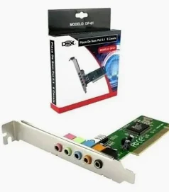 PLACA  DE  SOM  PCI  5.1  6 CANAIS