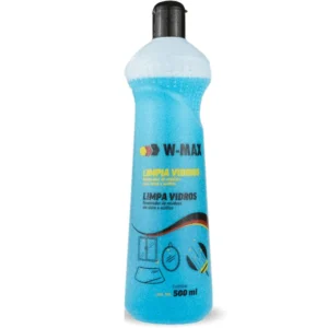LIMPA VIDROS W-MAX 500ML – LIMPEZA EFICIENTE E BRILHO SEM MANCHAS