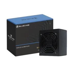FONTE DE ALIMENTACAO ATX PS/2 500W C/CABO S/ CAIXA (BLU500-CMPS2) - BLUECASE - PRETO / CABOS FLAT REF 8155