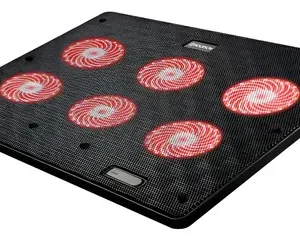 BASE PARA NOTEBOOK ATÉ 17 POLEGADAS PRETO COM 6 COOLERS HOOPSON - BPN-002