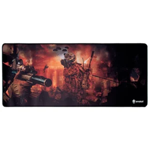 MOUSE PAD GAMER EVOLUT EG-402 RED – PRECISÃO E CONFORTO
