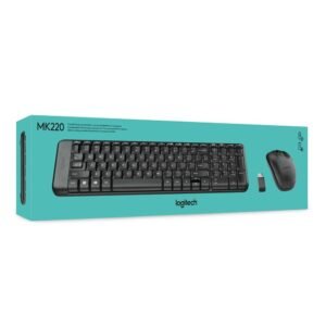 KIT TECL+MOUSE S/FIO MK220 LOGITECH