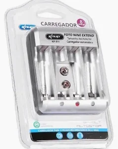 CARREGADOR DE PILHAS KP-511B