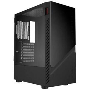 GABINETE GAMER PCYES SET BLACK VULCAN - GSBVPBR