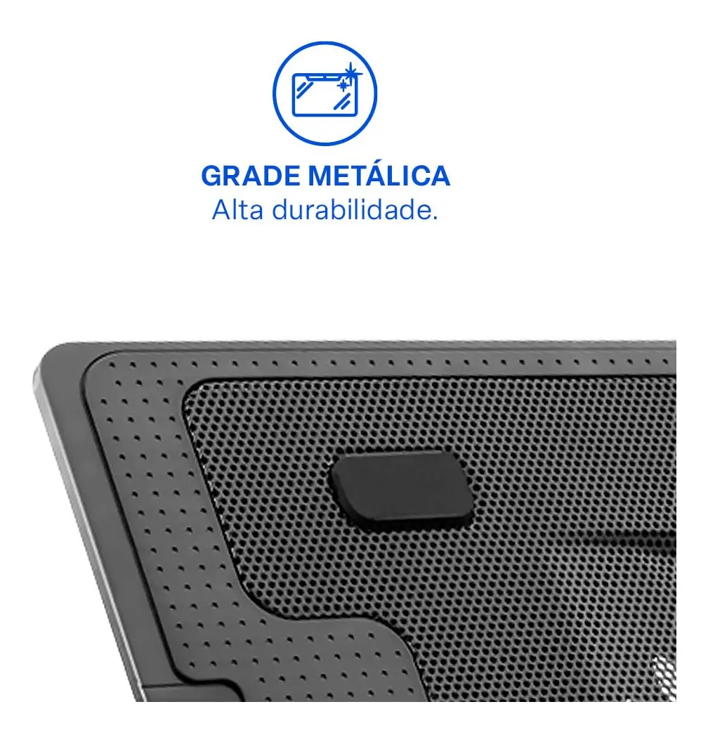 BASE COOLER P NOTEBOOK 1 VENT 4 NIVEIS - Imagem 5