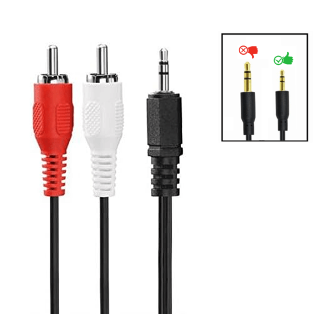 CABO P1 PARA 2RCA - Imagem 3