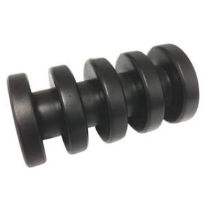 ISOLADOR 4 RANHURAS PRETO MICRO