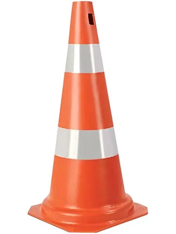 CONE DE SINALIZAÇÃO REFLETIVO