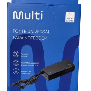 CARREGADOR UNIVERSAL NOTEBOOK AUT 90W